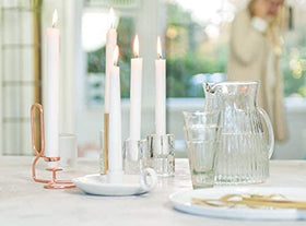 BOLSIUS bulk pack of 30 candles simplifies event planning.