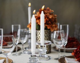 Bolsius Shabbat candle setup for respectful evening observance