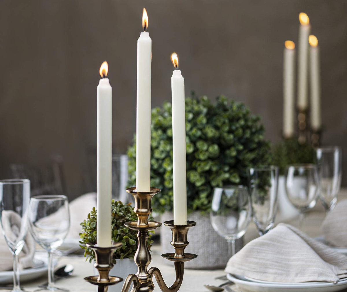 Bolsius Straight Even Thickness Candles for uniform flames and clean burn.