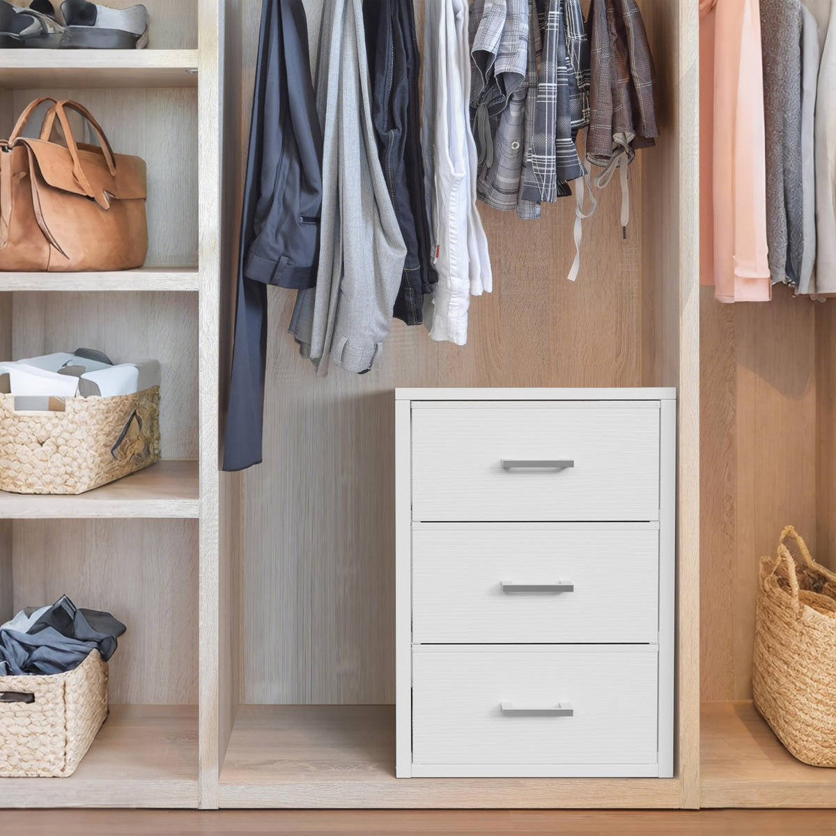 BOLUO weight capacity shown by drawers and top panel