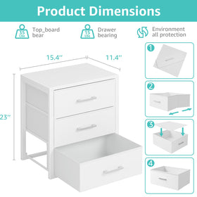 BOLUO top wood panel supports decor items while keeping tidy storage