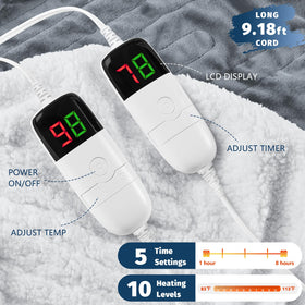 BOMOVA blanket LED display with 10 heating levels