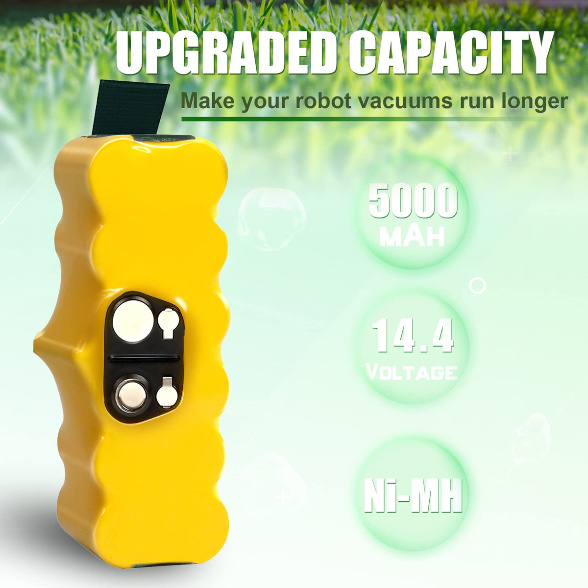 Bonadget Roomba battery 500-series for steady daily power
