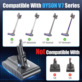 Bonadget V7 battery compatible with Dyson V7 SV11 for versatile cordless use.