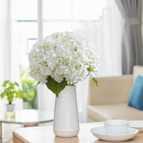 BonBloom's packaged hydrangeas with bent stems simplify transport.