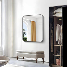 Bonewei mirror mounted vertical for compact hallways and entryways.