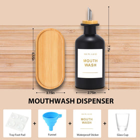Bonlong elegant gold label enhances bathroom decor with a luxe touch.