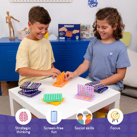BONNYCO 4 in a Row screen-free toy keeps kids engaged away from screens