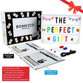 BONNYCO cinema light box gift-ready packaging for gifting