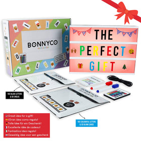 BONNYCO light box gift packaging keeps cards safe and organized.