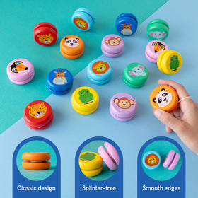 BONNYCO Jungle Giraffe yoyo safe edges for screen-free fun