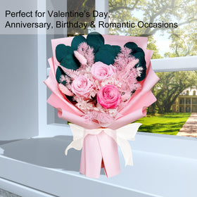 Bonsion preserved flowers ideal for Valentine's Day, Mother's Day, or anniversaries