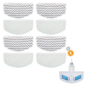 Bonus Life steam mop pads soft microfiber for everyday cleaning on hardwood and tile.