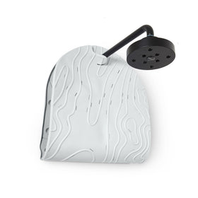 Boon Griffle bath mat with drain holes promoting quick drying