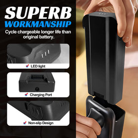 BooNer battery compatible with 4052 series for extended home cleaning