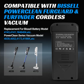 BooNer battery for FurFinder delivers steady cordless power for pet hair removal