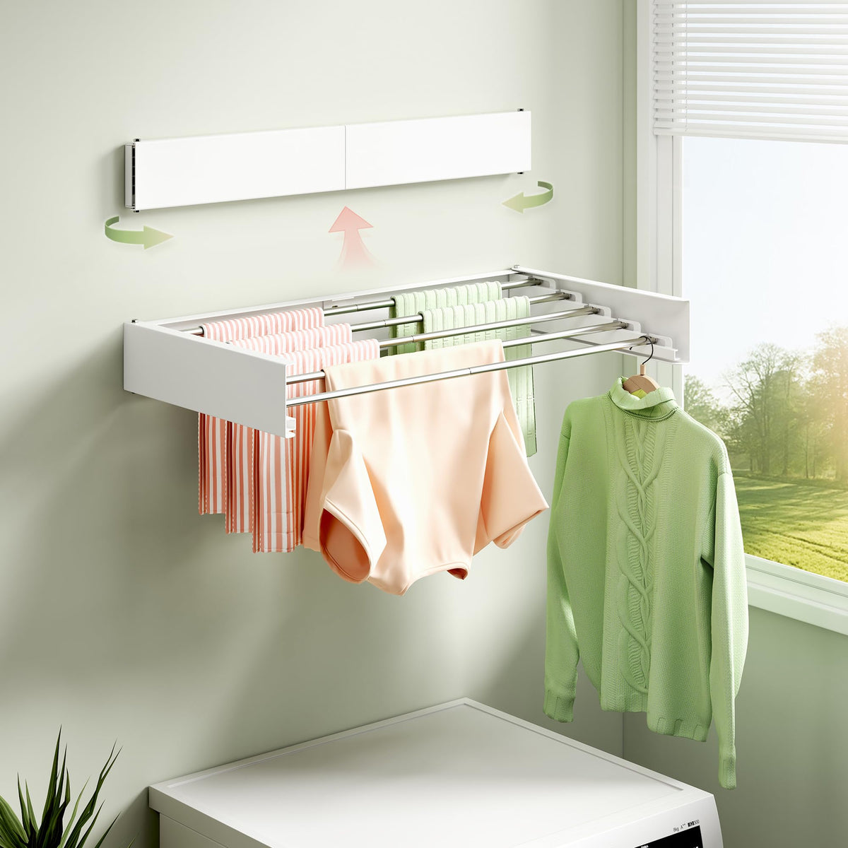 BOQORAD rack suitable for indoor and outdoor use for versatile drying