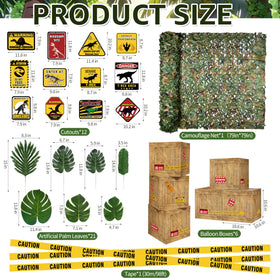 BORAMDO dinosaur theme boxes show quick-assembly design for effortless setup.