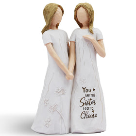 BORLESTA best friend birthday figurine with hand-painted detail for a meaningful keepsake.