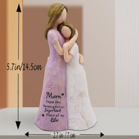 Close-up of BORLESTA hand-painted resin figurine showing rich texture and finish