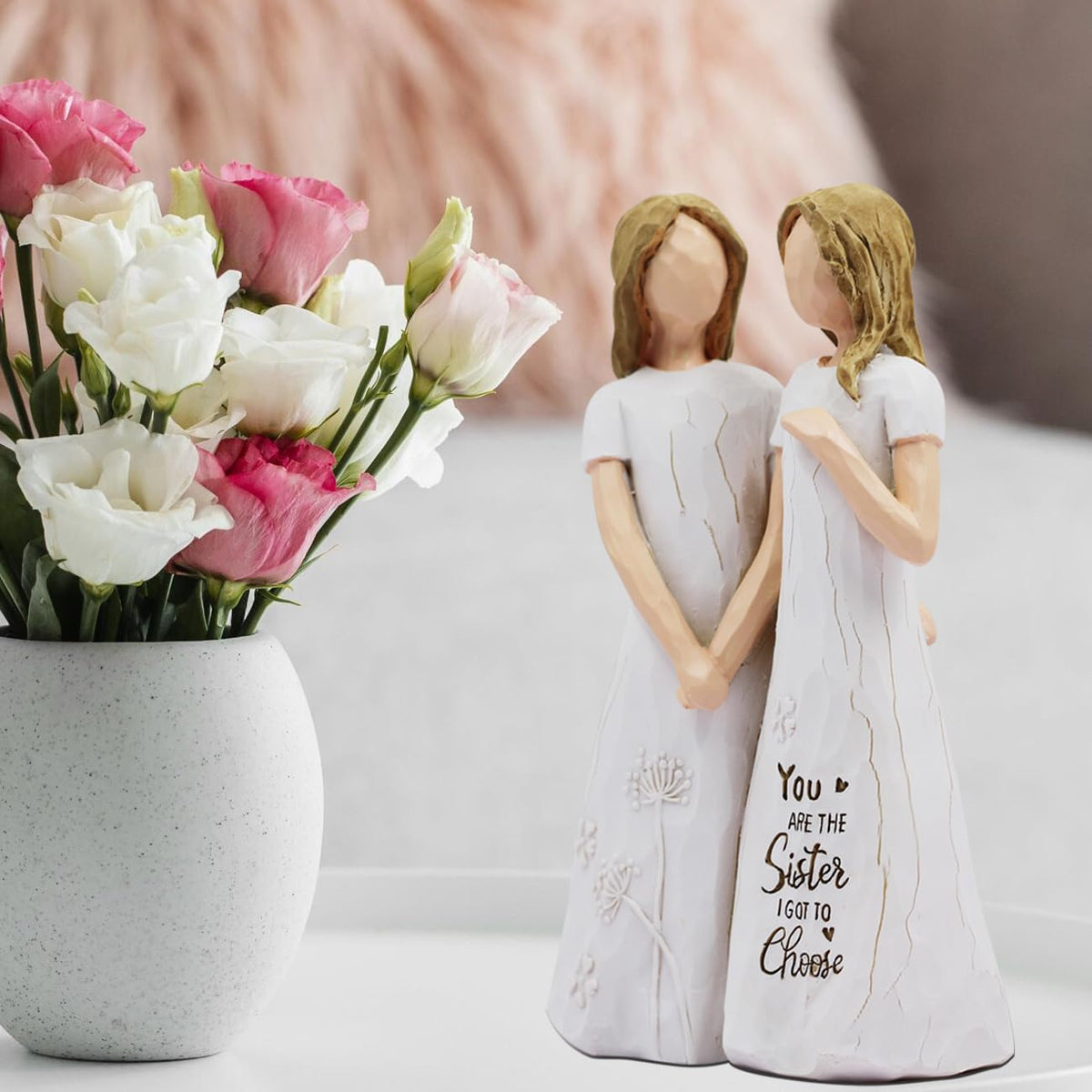BORLESTA unique gift statue for women celebrates friendship on special occasions.