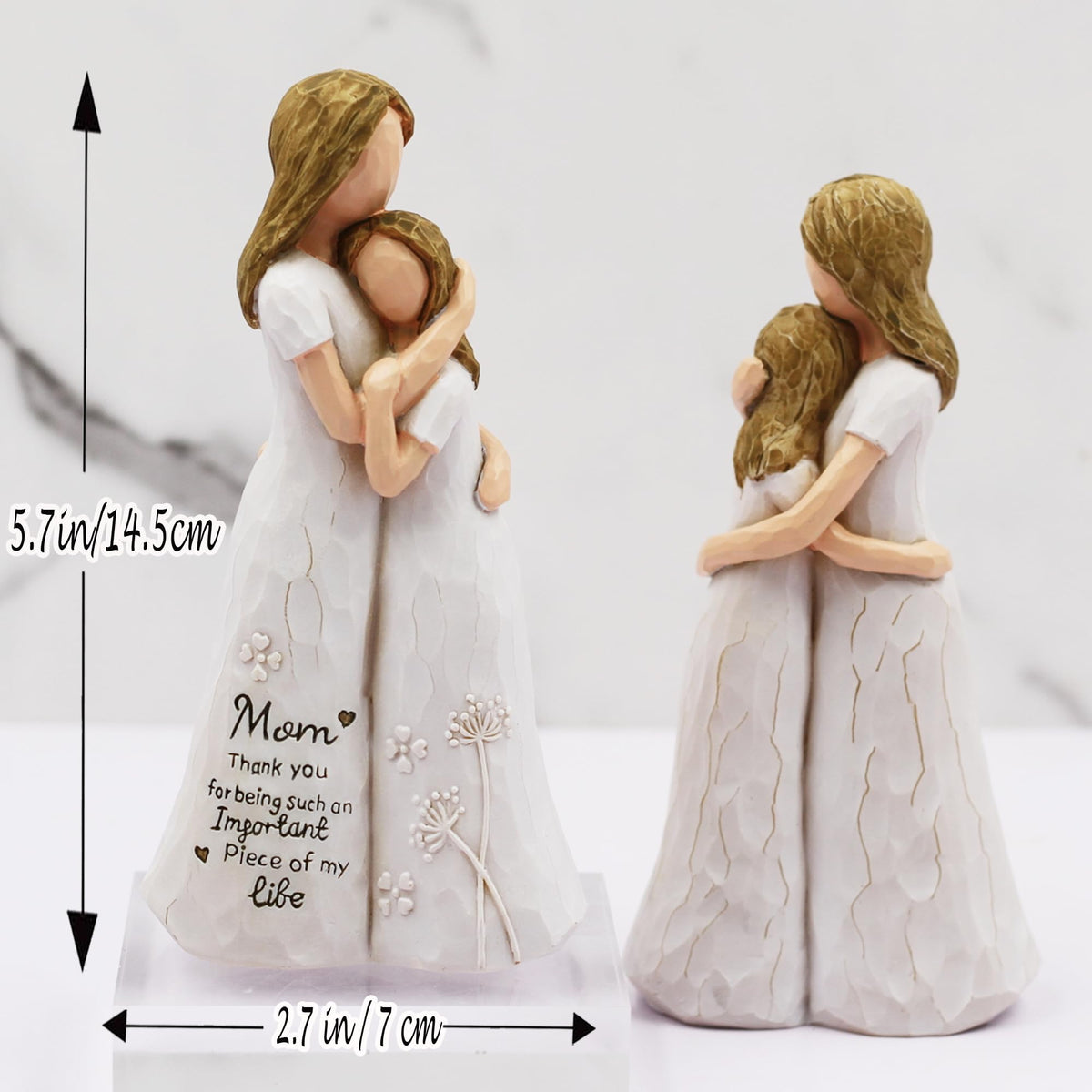 BORLESTA Mother-of-the-Bride Figurine elegant keepsake for wedding memories
