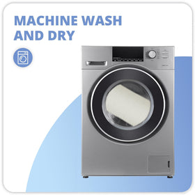 Bosap machine-washable bath mat care-friendly and fade-resistant.