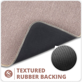 Bosap machine-washable bath mat is easy to clean and maintain.