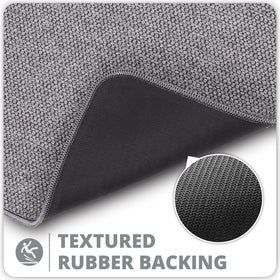 Bosap machine-washable bath mat ready for easy cleaning.