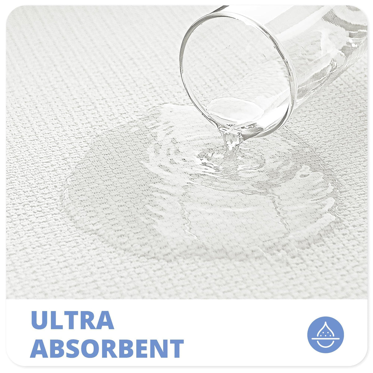 Bosap quick-dry bath mat with feet drying detail for quick moisture control.