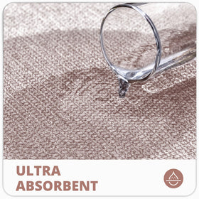 Bosap quick-dry terry cloth mat absorbs moisture for fast foot drying.