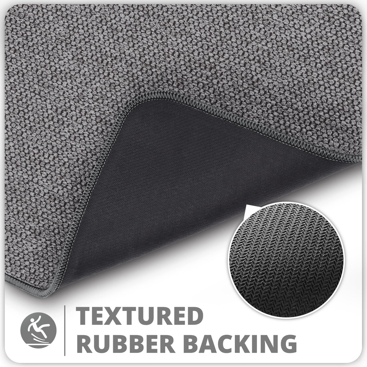 Machine washable Bosap rug for easy cleaning and quick dry.