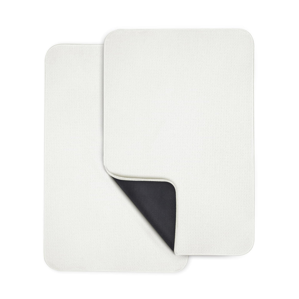 Bosap ultra-thin bath mat front view shows slim profile for under-door placement.