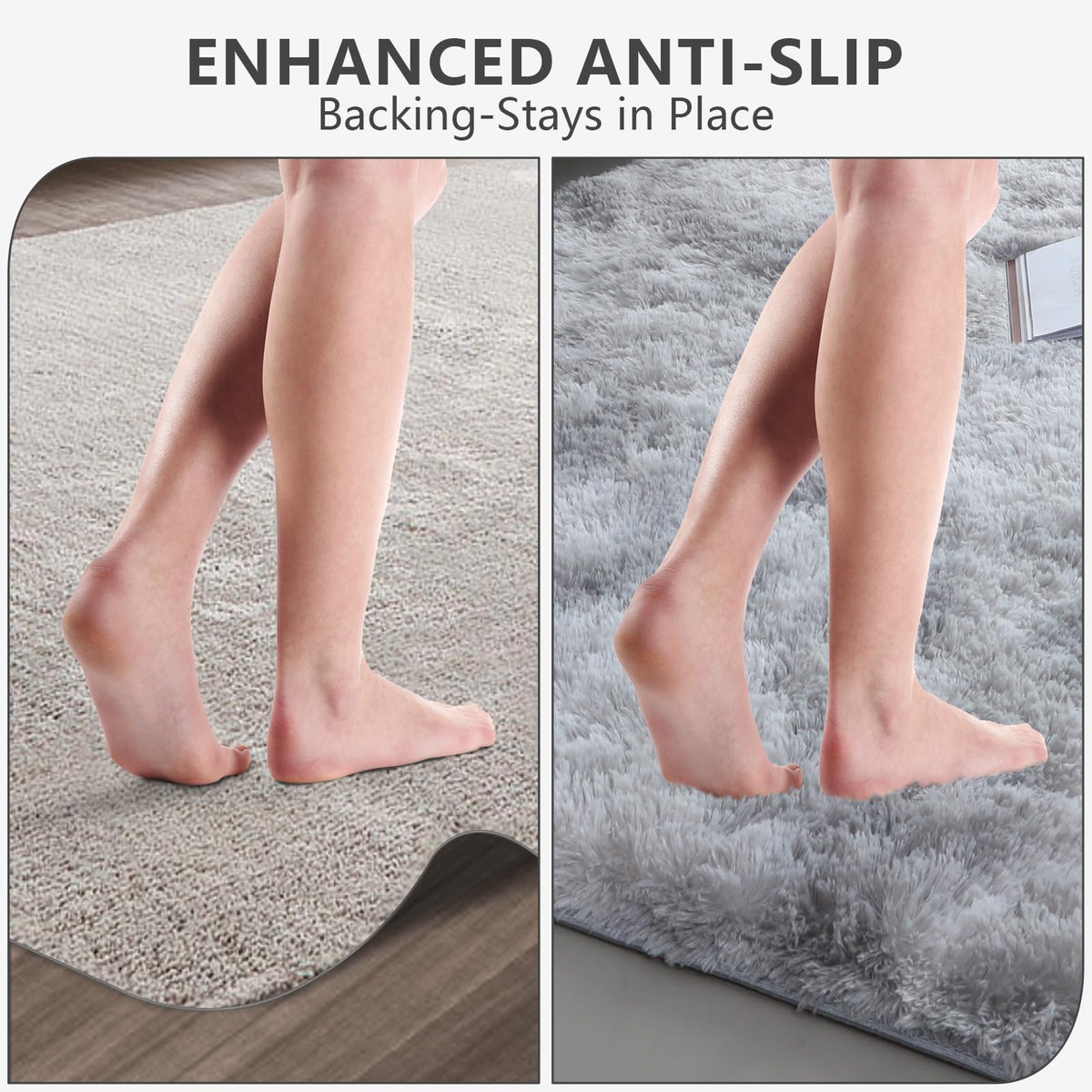 Boshengya easy-clean rug supports quick cleanup and maintenance.