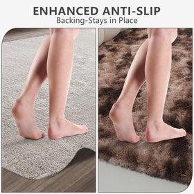 Boshengya shag rug suits modern minimalist decor and versatile spaces