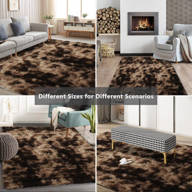 Boshengya easy-clean rug withstands daily vacuums and gentle washes.