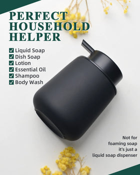 BosilunLife sleek rubber paint finish enhances modern bathroom look.
