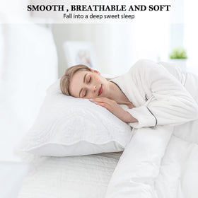 BOSOWOS pillow shams 20x26 with envelope closure for easy changes