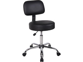 Boss Office Products B245-BK Be Well stool back cushion supports posture during extended use