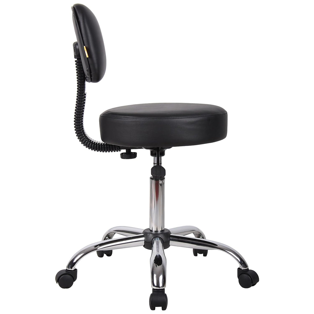 Boss Office Products B245-BK seat dimensions fit typical work surfaces