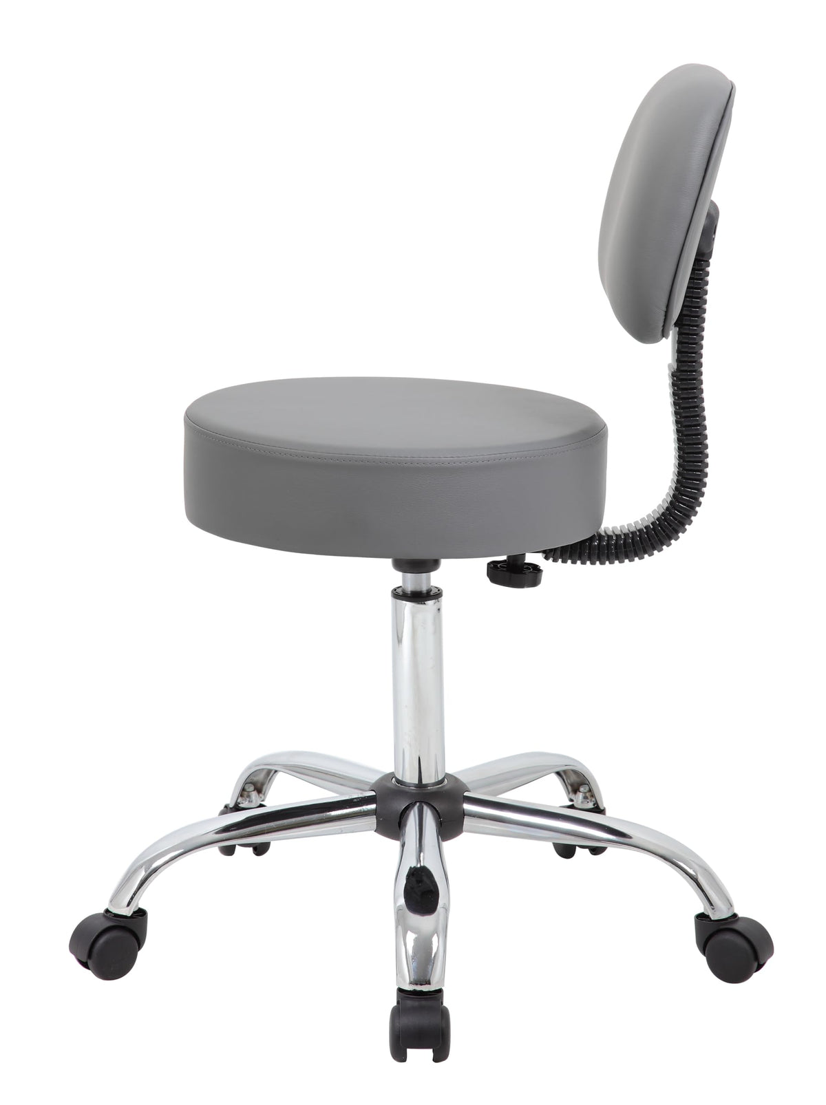 Be Well stool back cushion close‑up emphasizing supportive backrest