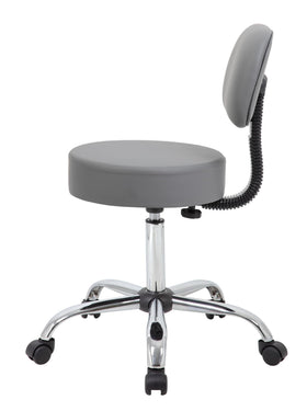 Be Well stool back cushion close‑up emphasizing supportive backrest
