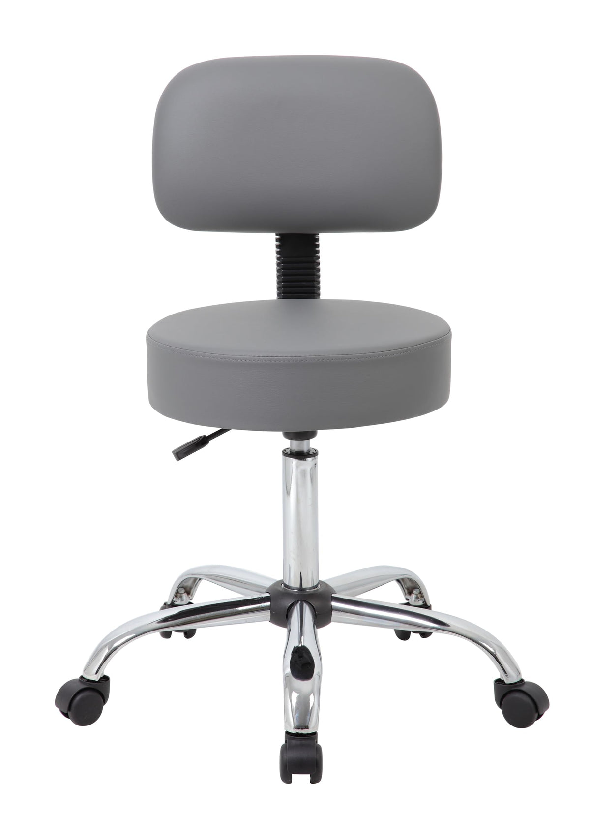 Be Well stool dimensions viewed from top showing compact footprint