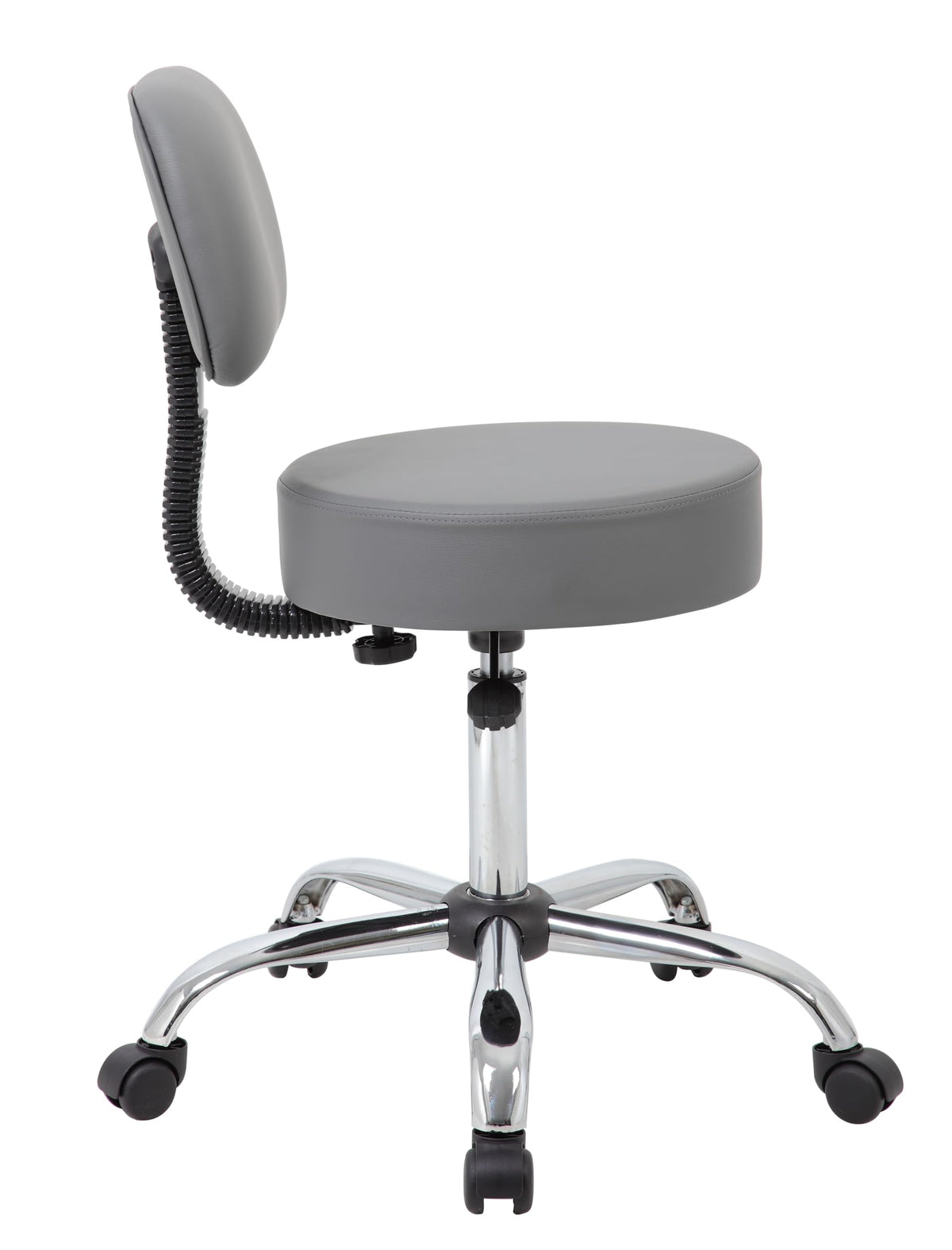 Be Well stool antimicrobial vinyl material enables easy cleaning