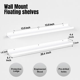 Boswillon lip-protected shelves prevent slipping, perfect for photos and small plants.