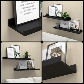 Easy installation of Boswillon shelves with included hardware and clear mounting instructions.