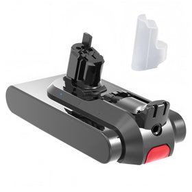 BOTKK Dyson V11 click-in battery, top view, ready for reliable power during cleaning.