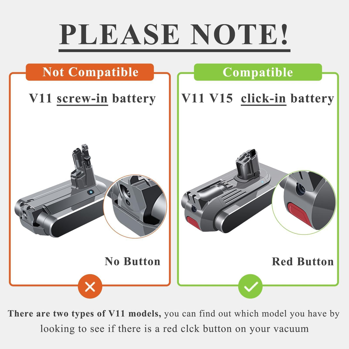 BOTKK Dyson V15 compatibility, side angle highlights broad compatibility for smooth operation.