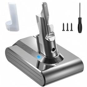 BOTKK Dyson V7 SV11 battery front view highlights easy swap design