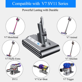 BOTKK Dyson V7 SV11 battery packaging image helps verify contents